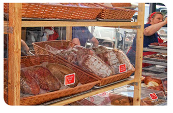 Bread on a shelf