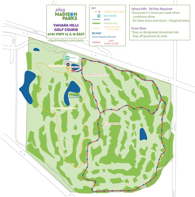 yahara winter trail map