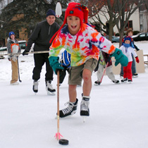 Hillington Triangle Park - Ice Skating