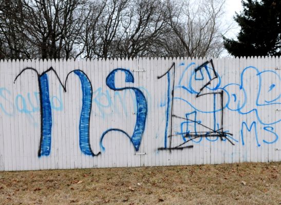 Gang graffiti image 2.