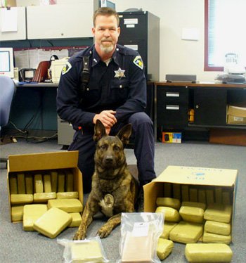 Officer Bart O'Shea and Greg