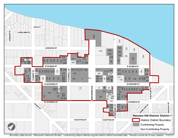 Mansion Hill Boundary