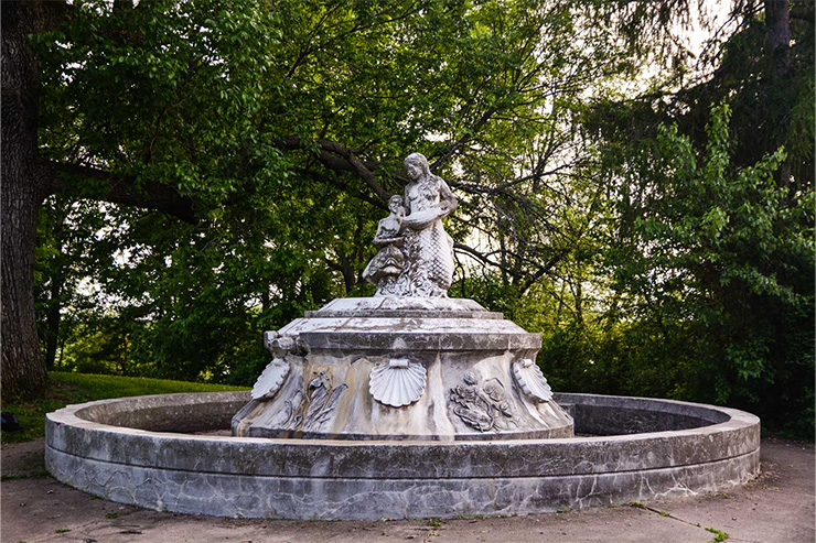 1925 Annie C Stewart fountain by Frederick J Clasgens