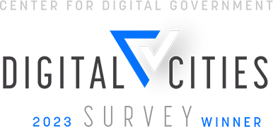 2023 Winner of the Digital Cities Survey by the Center for Digital Government