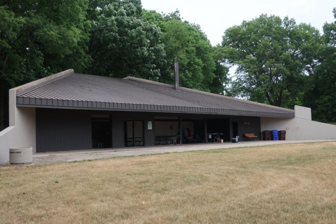 Park shelter.