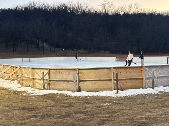 Elver Park hockey rink