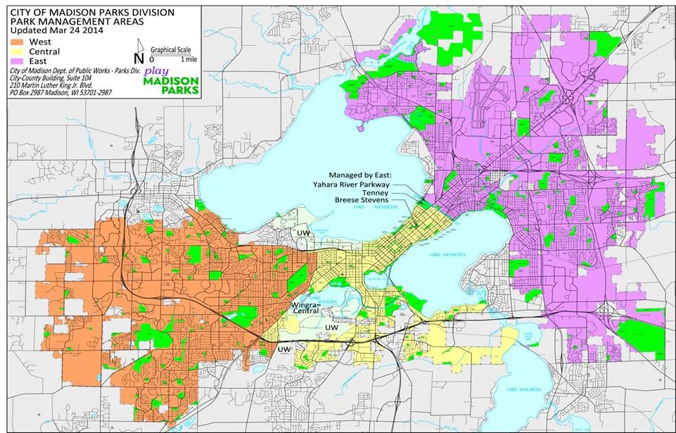 Adopt-a-Park Tree Map