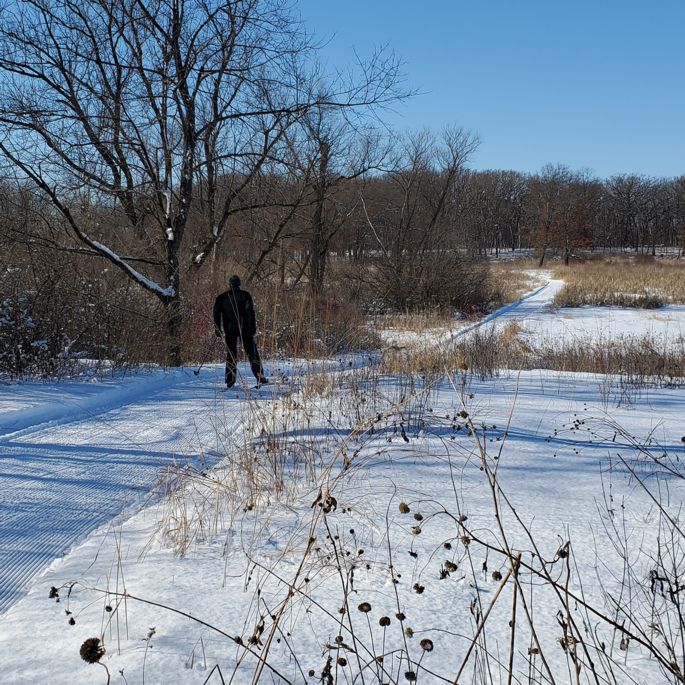 snow ski at Cherokee Marsh South 