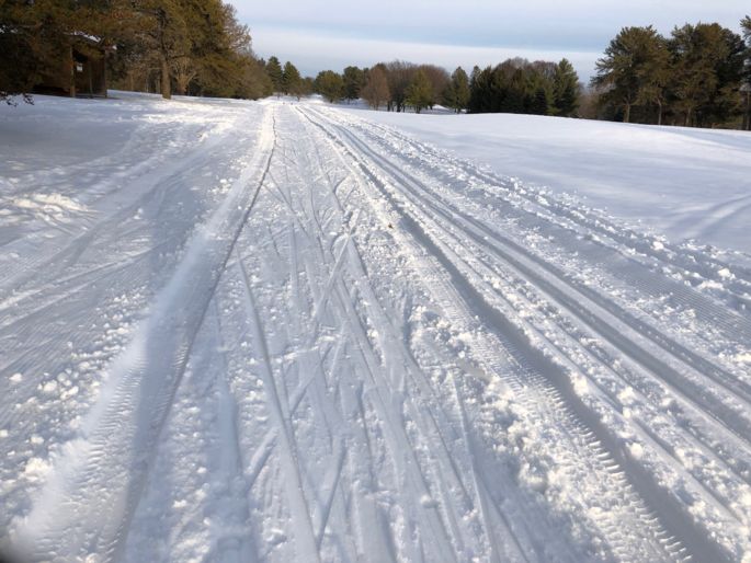 odana hills ski trail