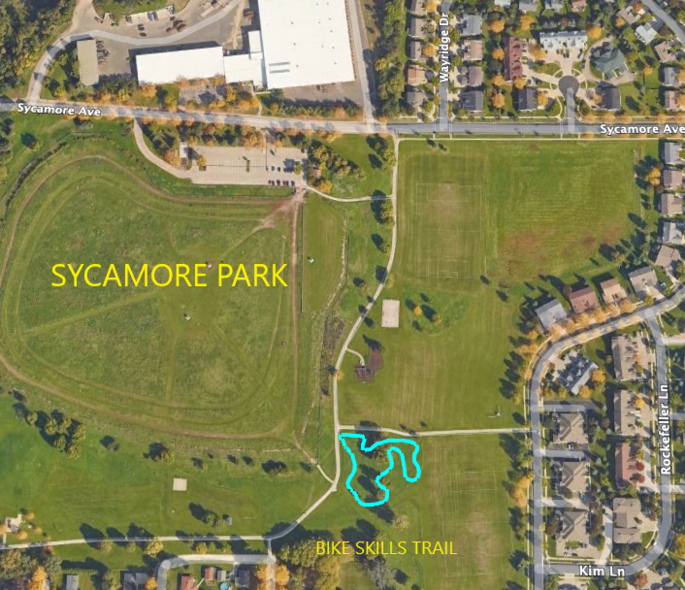 sycamore bike trail map