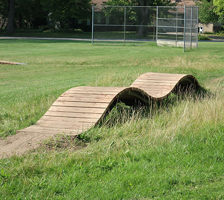 Bike Skills Track at Sandburg Park