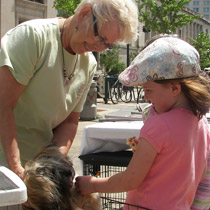 Girl with Dog