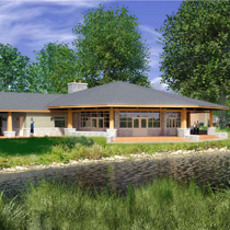 John Wall Family Pavilion in Tenney Park