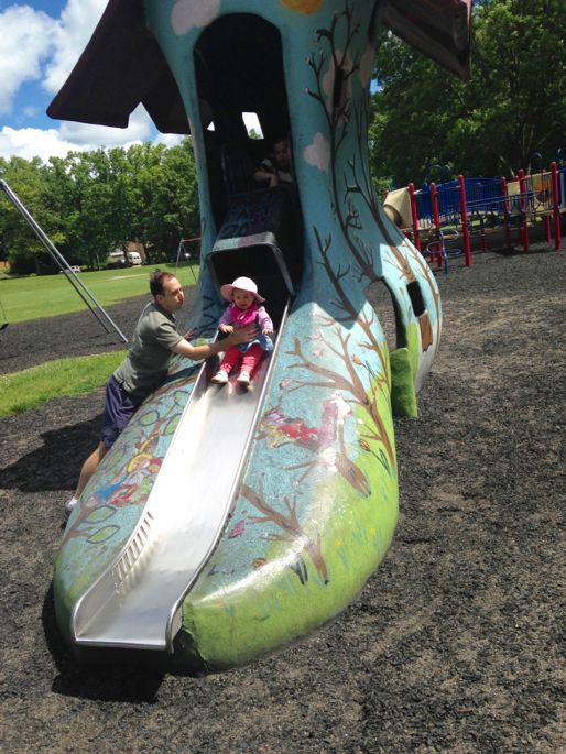 painted shoe playground 