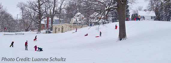 Sledding