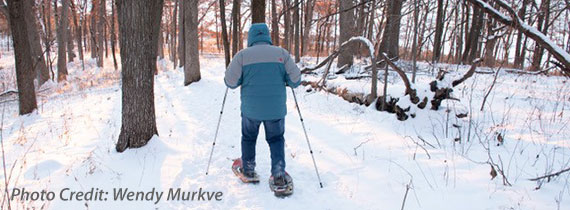 Snowshoeing