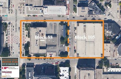 Aerial Image of Judge Doyle Square