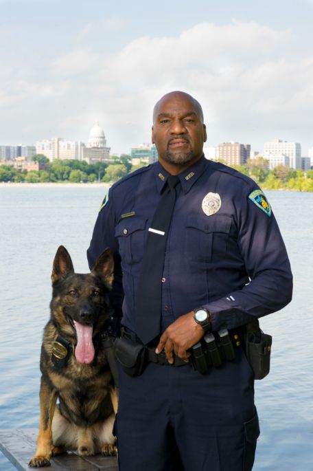 Officer Henry Wilson and K9 Boris