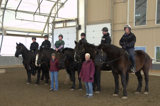 Team with Michelle Knapp and Sally Manshardt