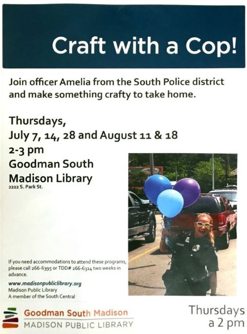 Craft with a cop