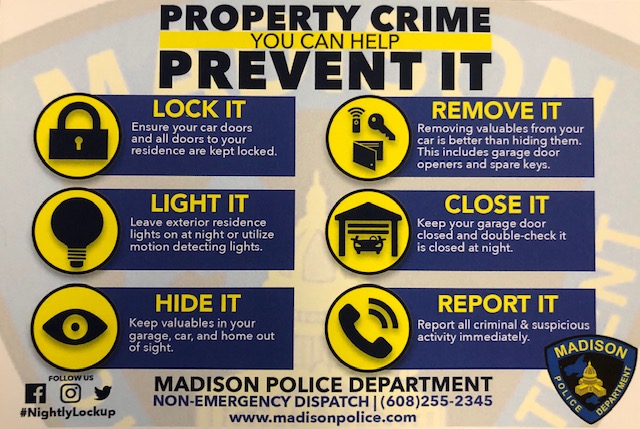 Prop Crime Prevent Tips