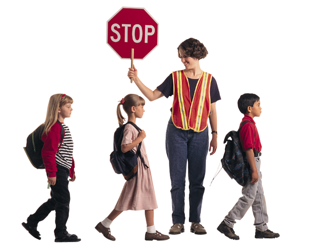 Kids Crossing Street