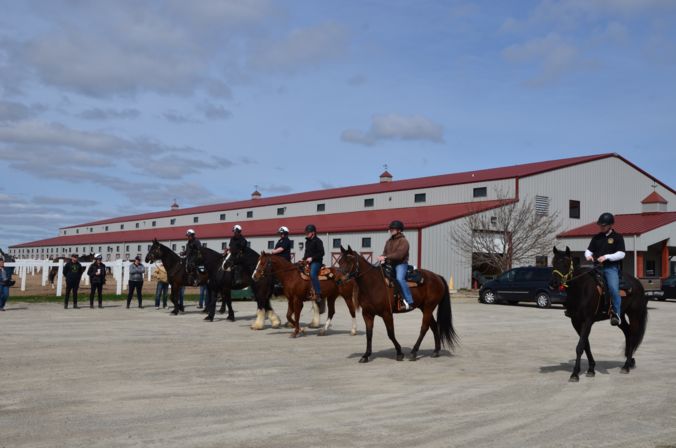 Madison Mounted Unit training with Green Bay and Milwaukee