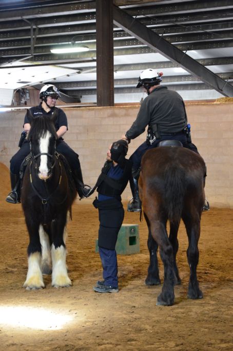 Madison Mounted Unit training with Green Bay and Milwaukee