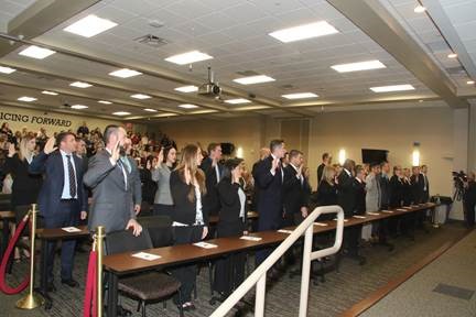 Swearing in