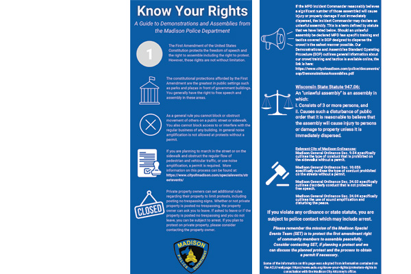 SET Know Your Rights