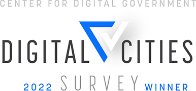 2022 Winner of the Digital Cities Survey by the Center for Digital Government