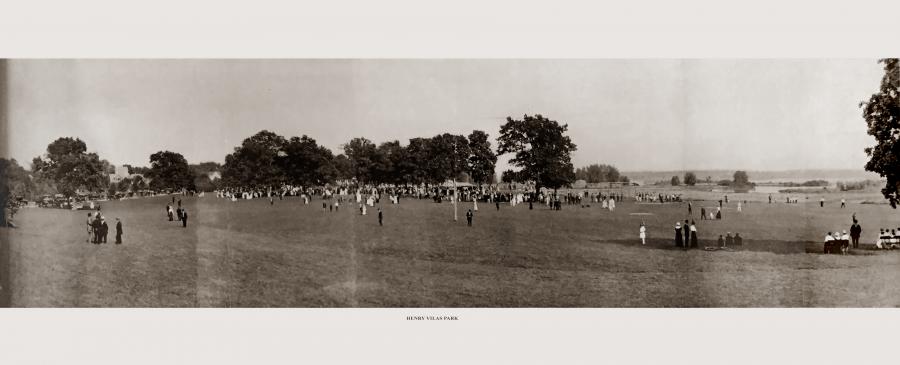 Panoramic photograph from the 1915-1916 Annual Report of the Madison Park and Pleasure Drive Assoication
