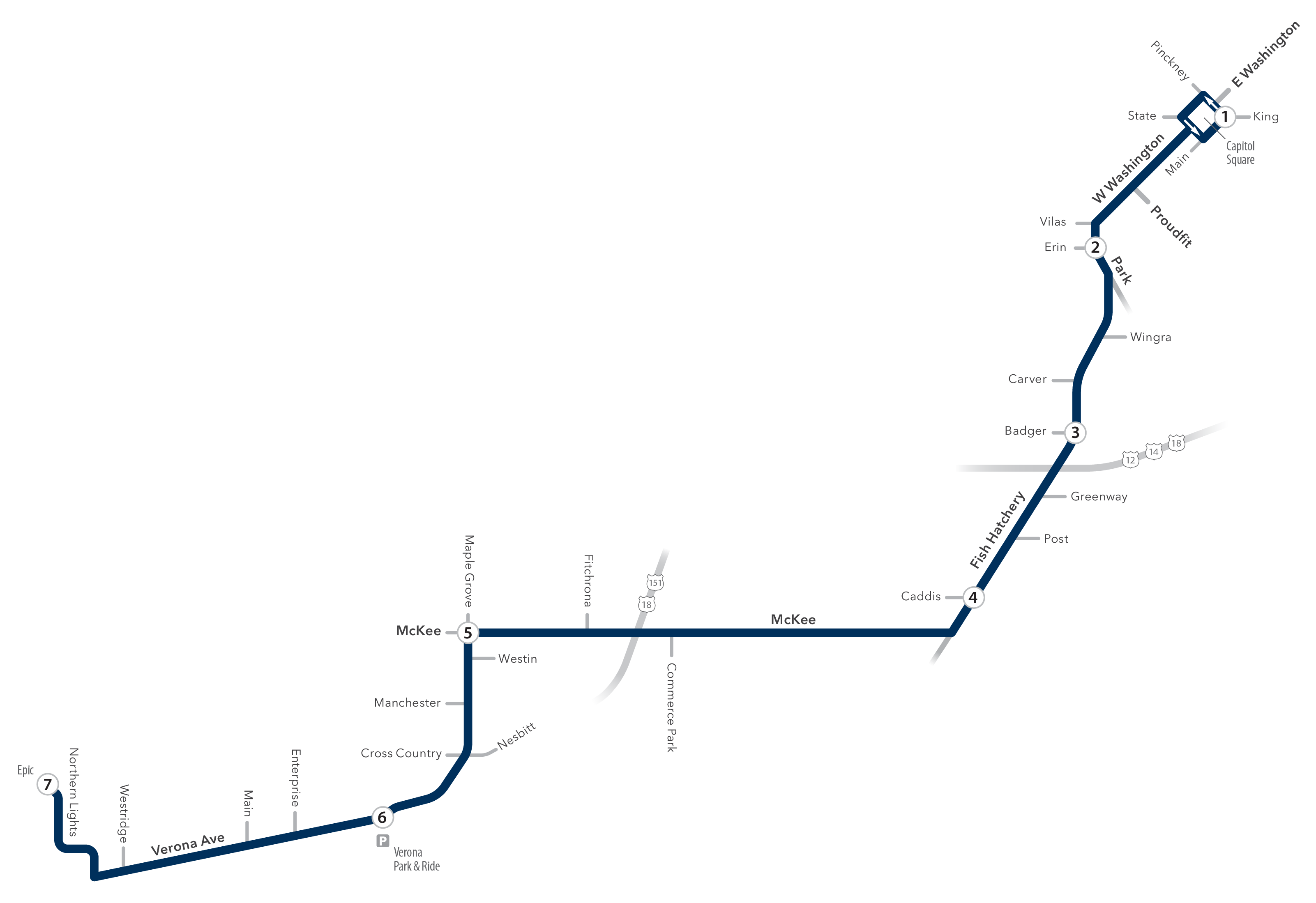 Madison Bus Routes