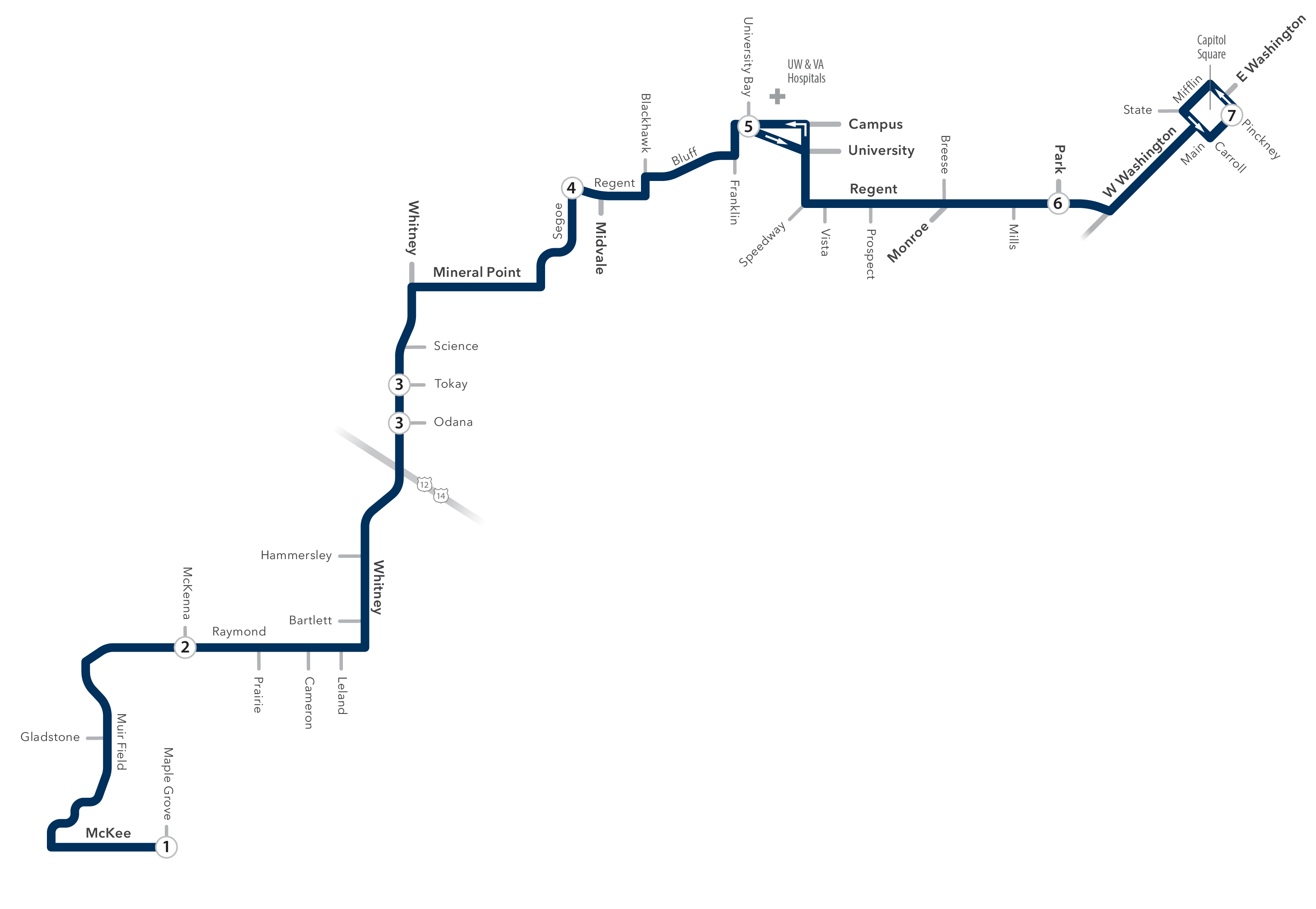 Madison Bus Routes