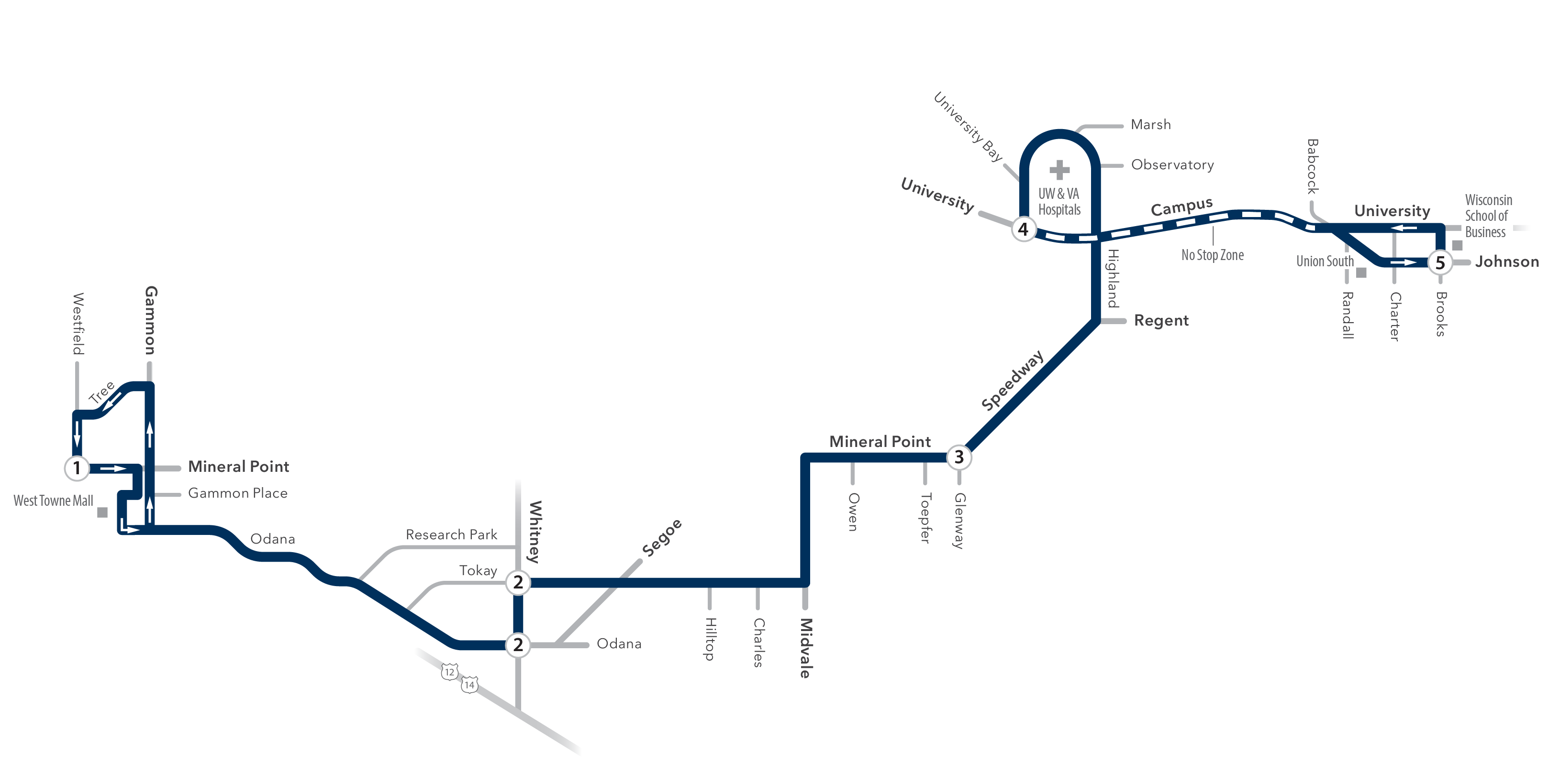 Madison Bus Routes