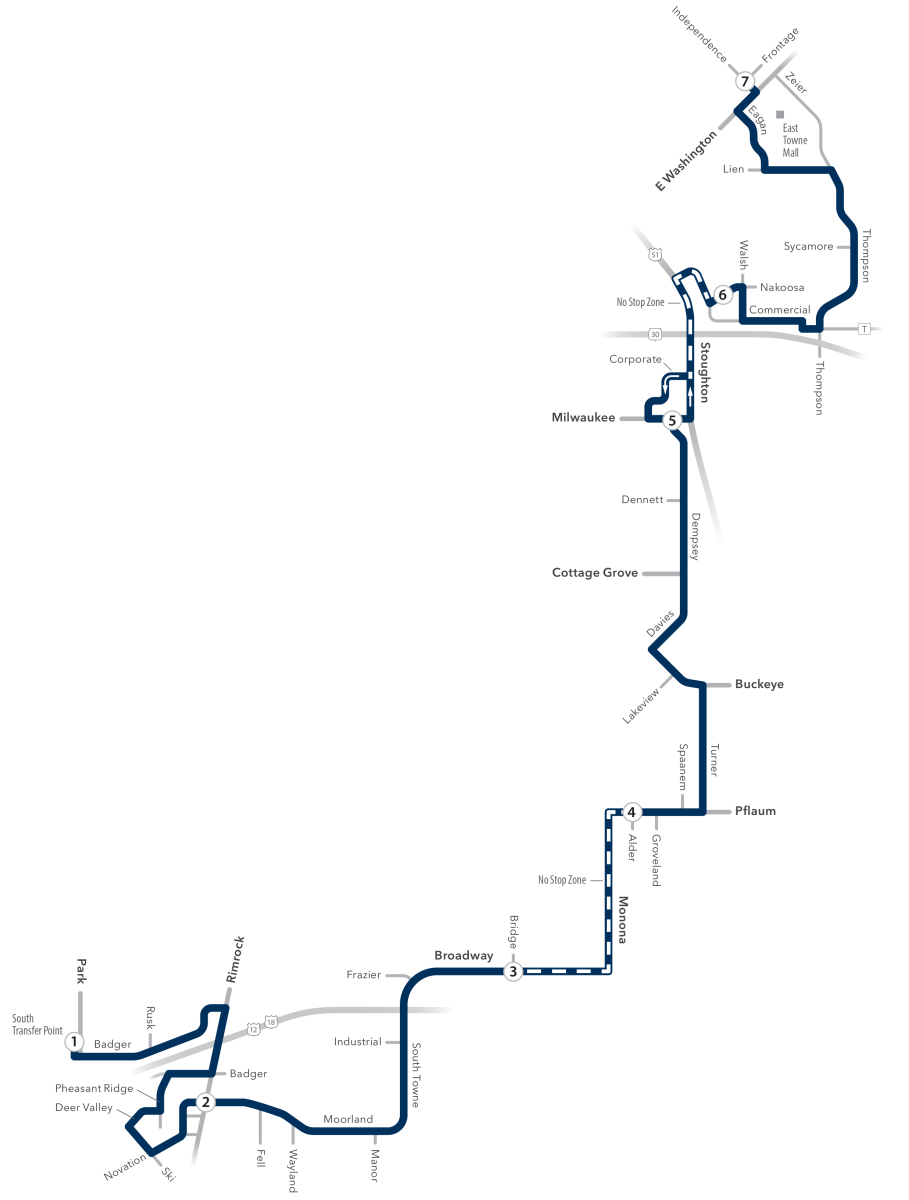 Madison Bus Routes