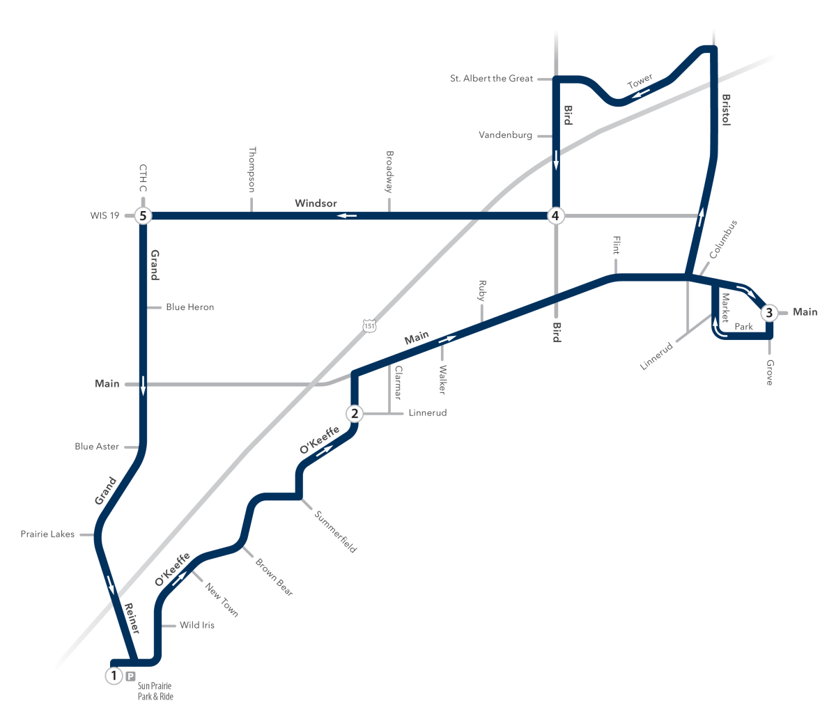 Madison Bus Routes