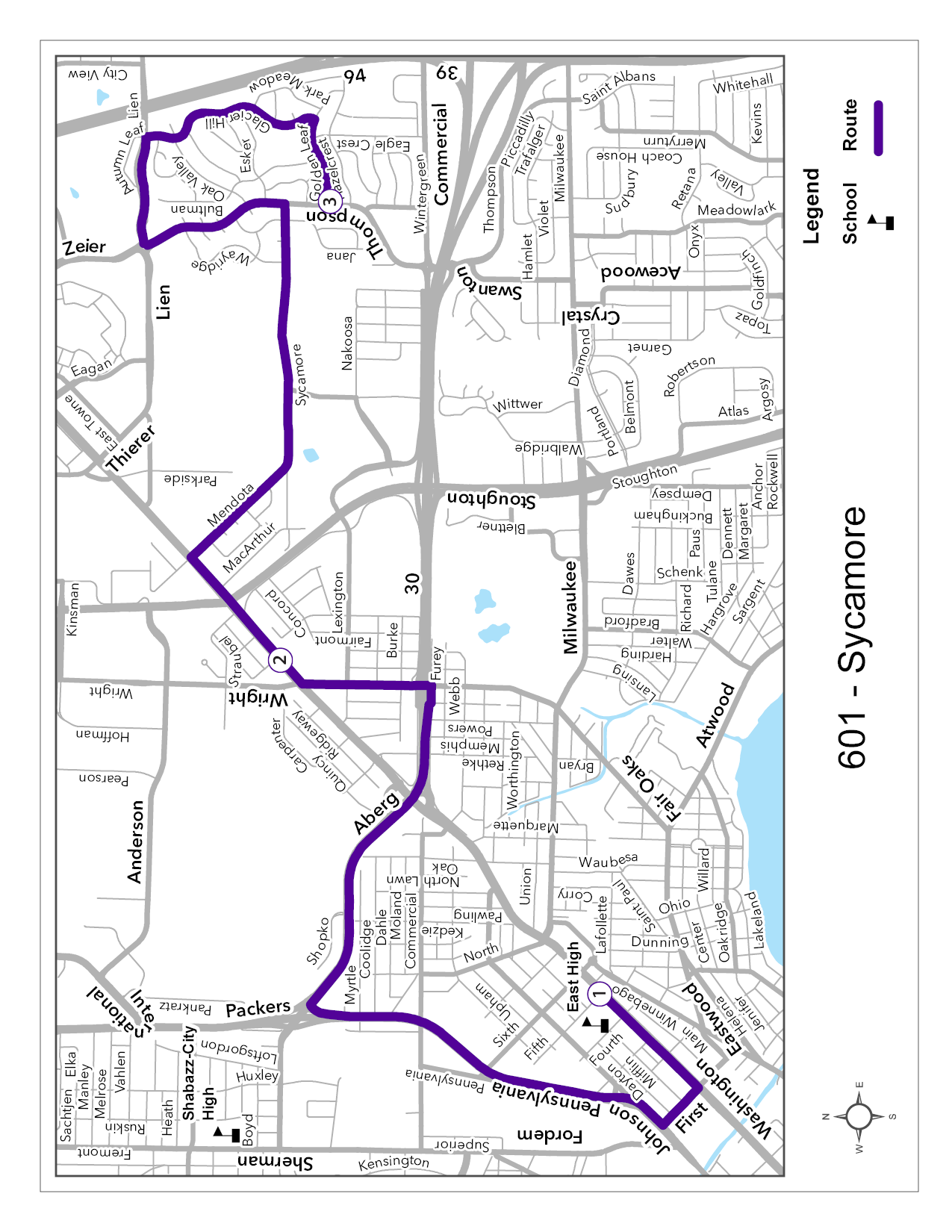 Madison Bus Routes