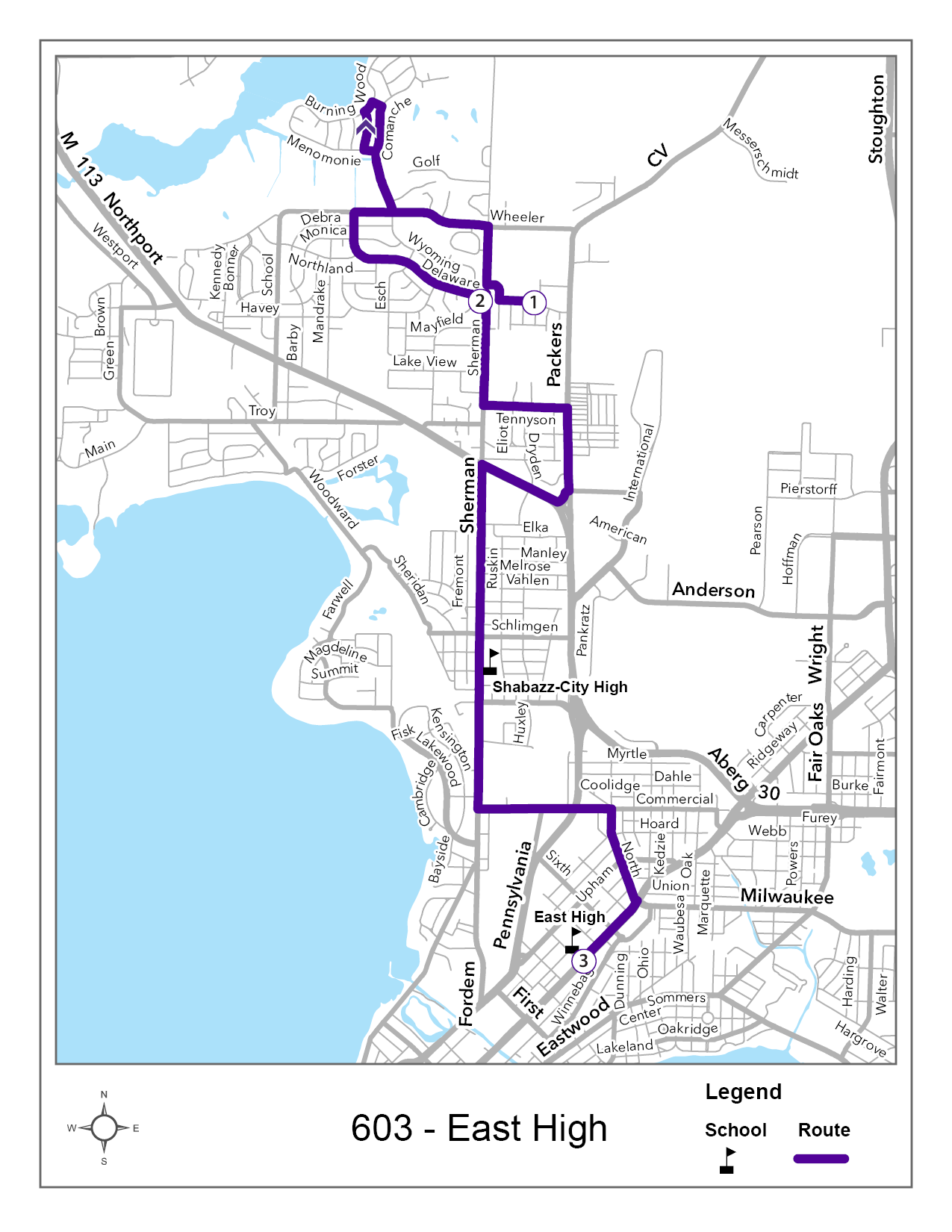 Madison Bus Routes