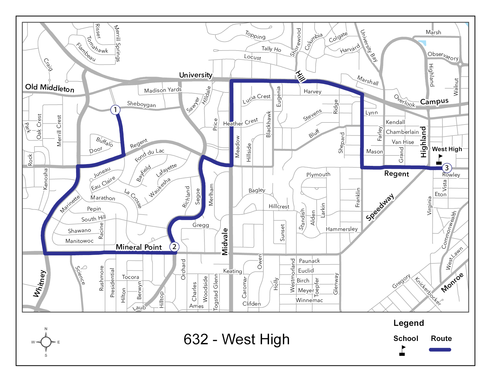 Madison Bus Routes