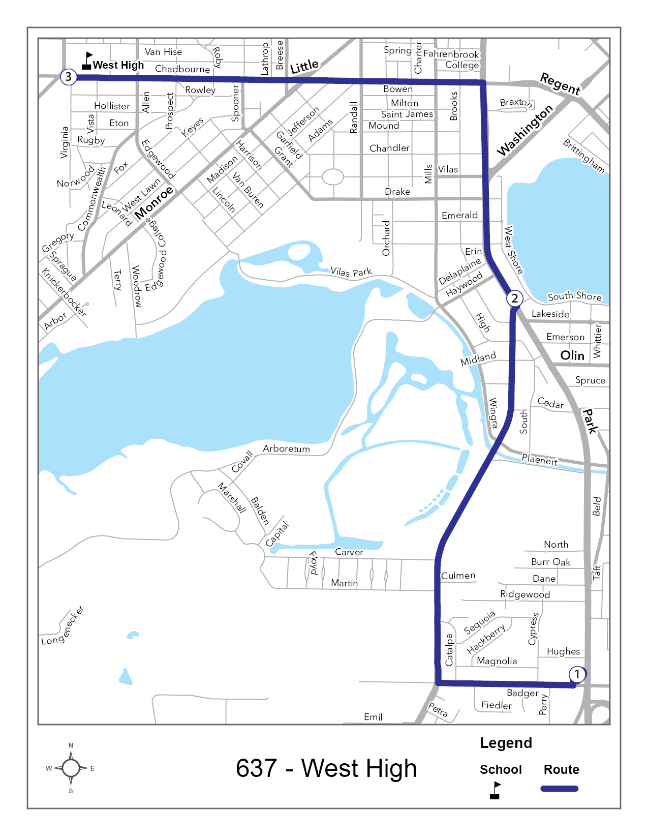 Madison Bus Routes