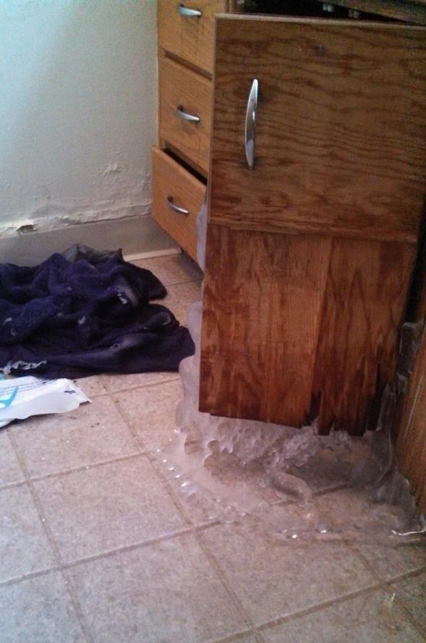 Now Is The Time To Protect Your Water Pipes For Winter City Of Madison Wisconsin - Pipe Burst Under Bathroom Sink