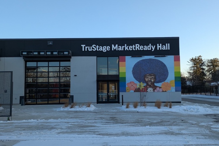 Exterior view of Madison Public Market building