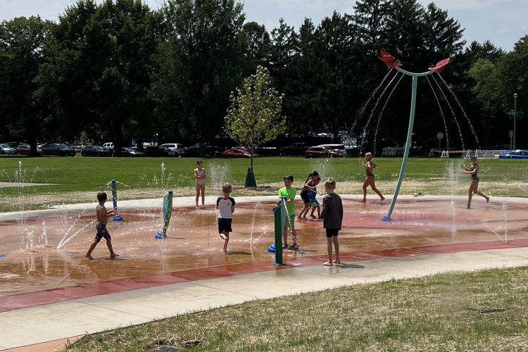 Rennebohm Park sprayground