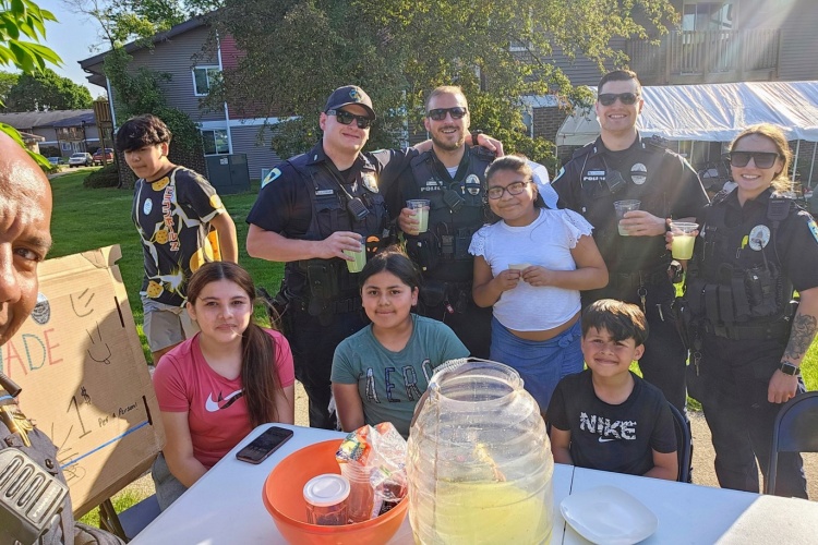In the community