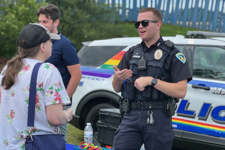 Officer in the community