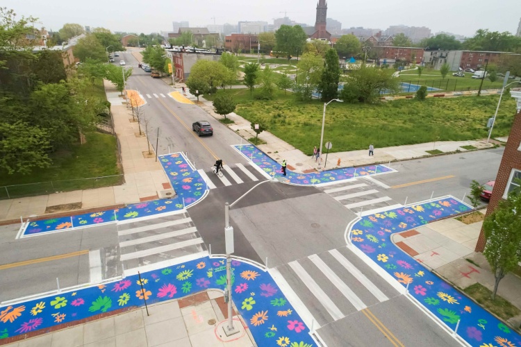 Asphalt Art from Baltimore, MD
