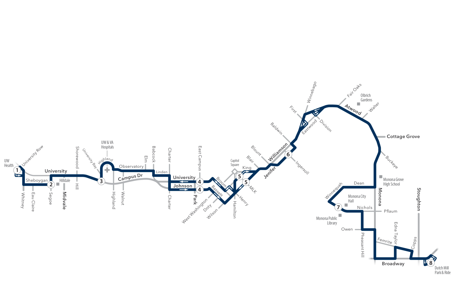 Route 38 map