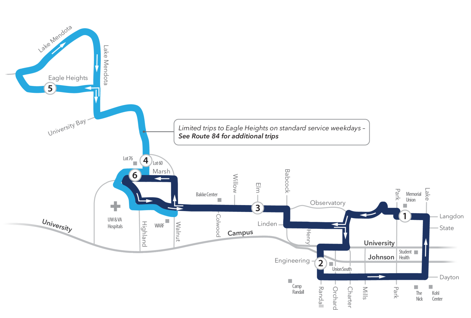 Route 80 map