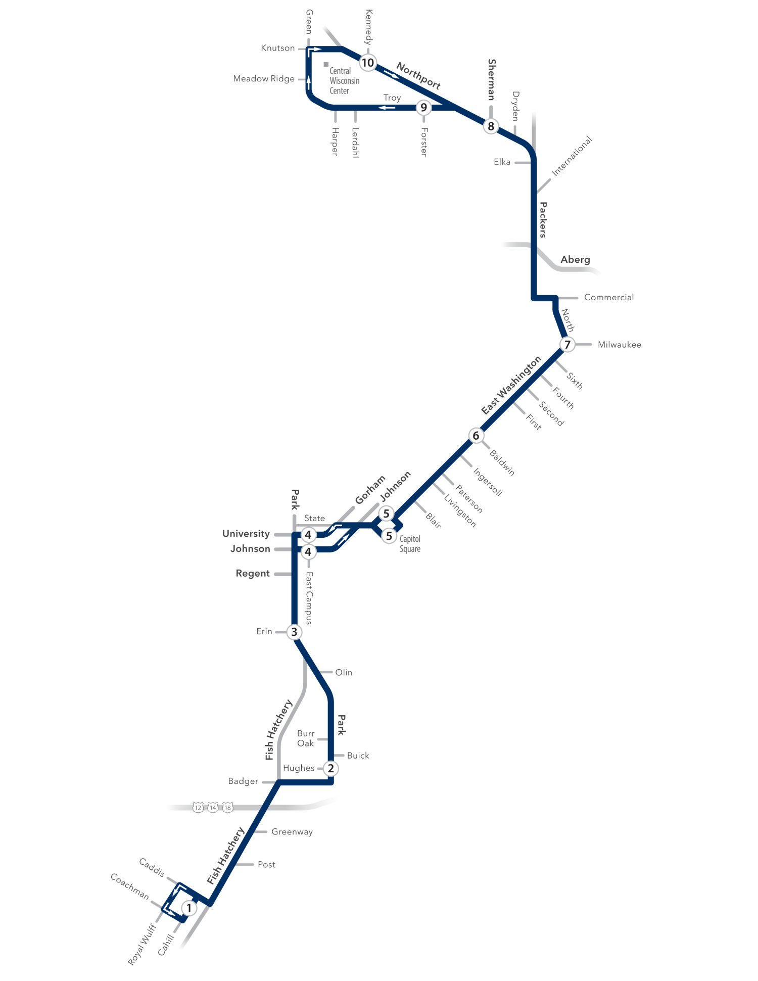 Route B Map